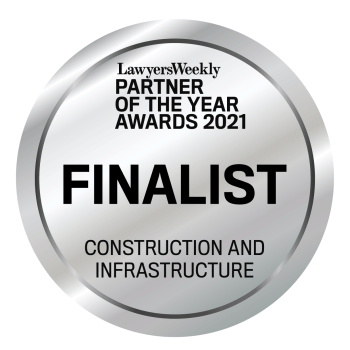 Finalist – Construction and Infrastructure Partner of the Year (Sharné Lategan) – 2021 LW Partner of the Year Awards 